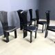 Vintage dining chairs by Pietro costantini, 1980s, set of 6