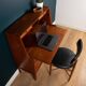 Restored 1960s Retro Danish Bureau Desk Mid Century