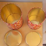 Strawberry round nesting boxes 60s