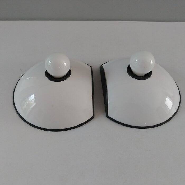 Pair of T. Cimini wall lights for Lumina - "Emi"