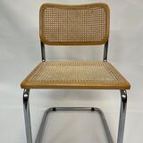 Cesca design chair b32 model in chrome