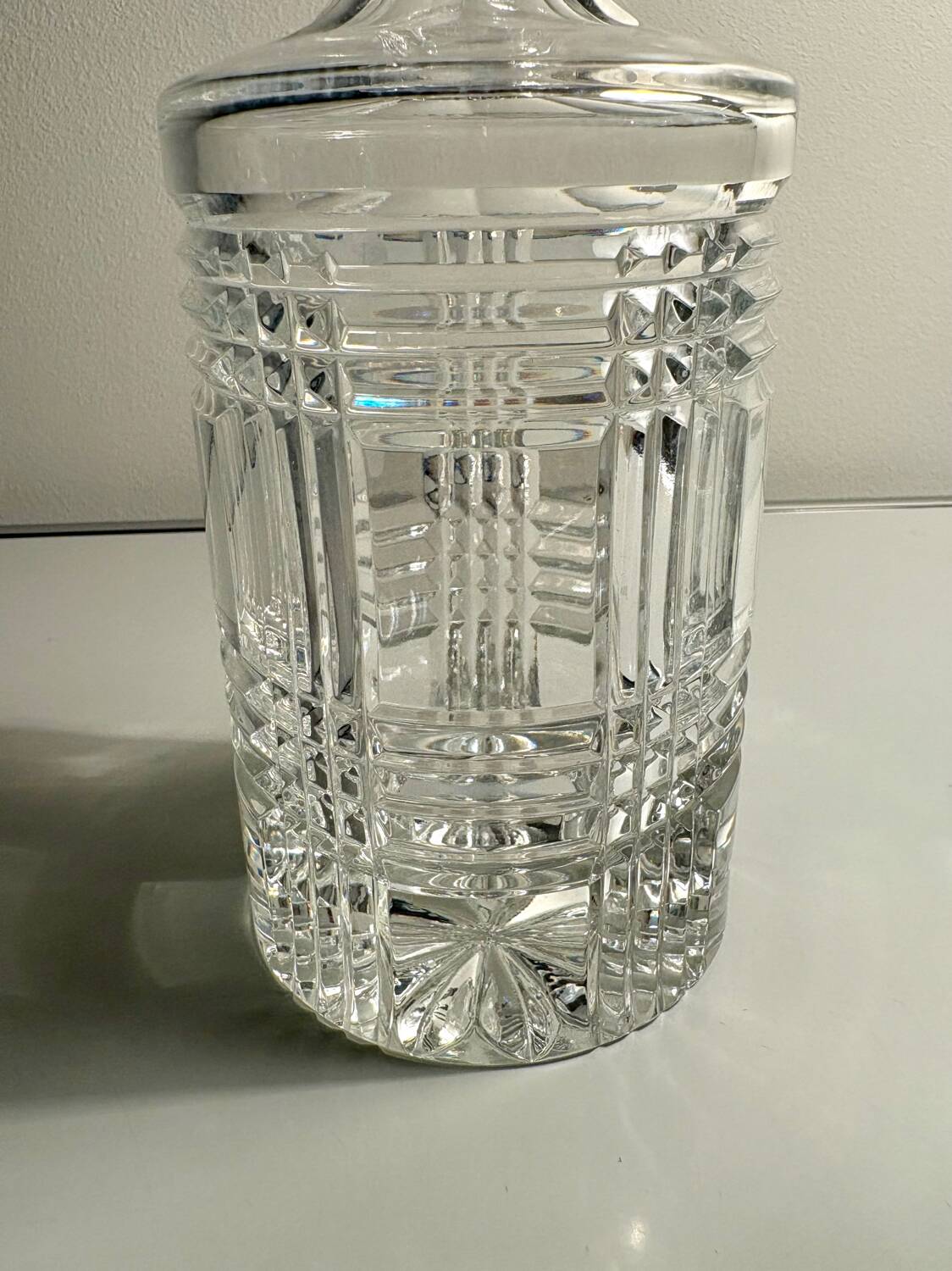 Carafe en cristal taillée Ralph Lauren