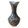 Murano Art Glass Carafe Vase/Carlo Moretti, Speckled Swirls
