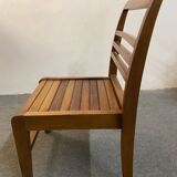 Modernist wooden children's chair by René Gabriel, Reconstruction period