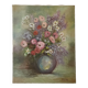 Toile bouquet de fleurs signé Alma