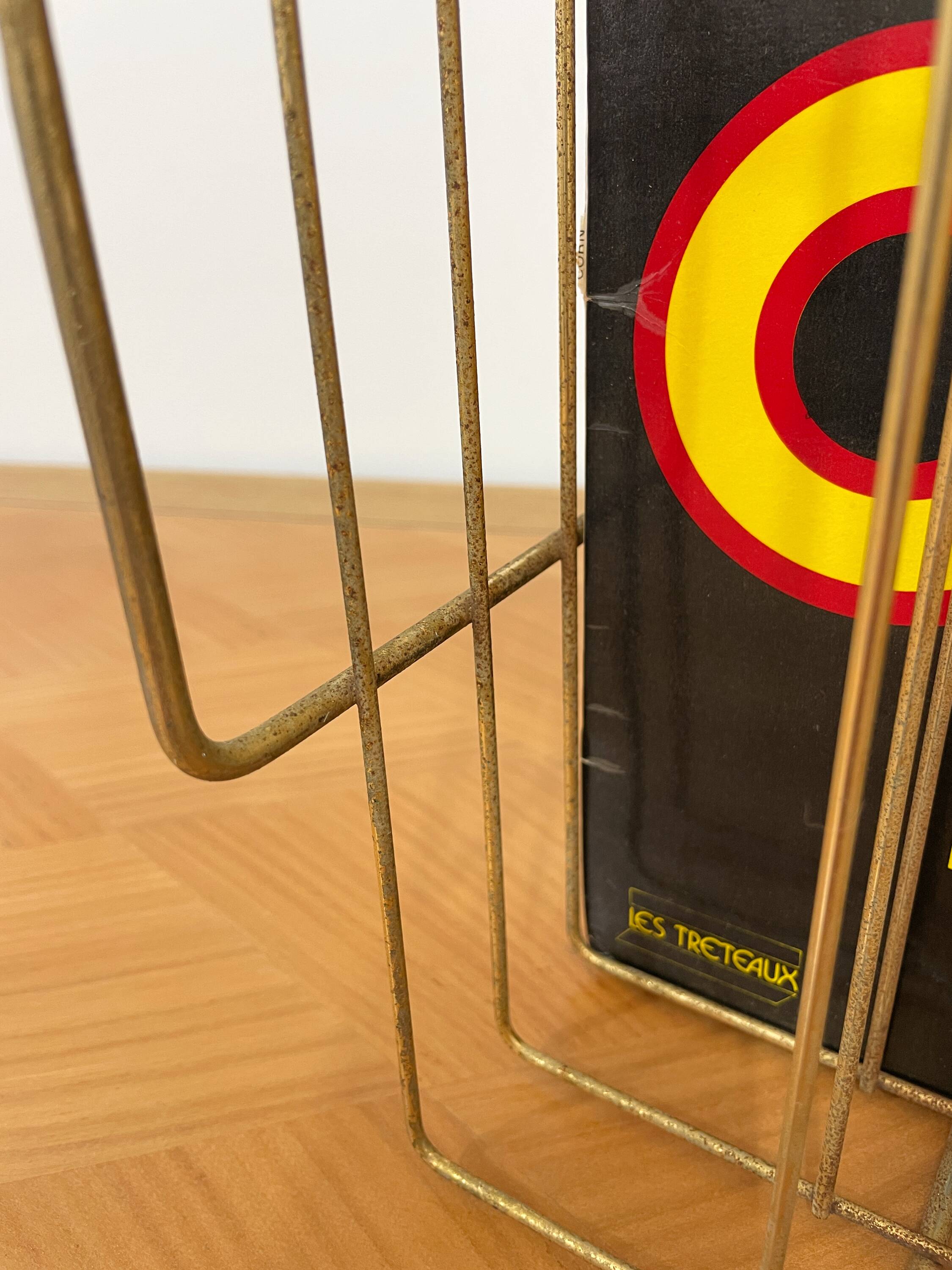 Vinyl record holder from the 60s/70s.