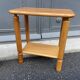 Scandinavian bedside pair Wood pine fir vintage design 1970/1980