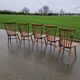 Lot de 5 chaises baumann bistrot modèle tacoma