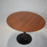 Designed Mahogany Round Dining Table, 1969