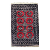 Tapis Vintage Fait Main Bukhara Ouzbek – 84 x 127 cm - 1C1009