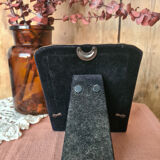 Chrome metal photo frame