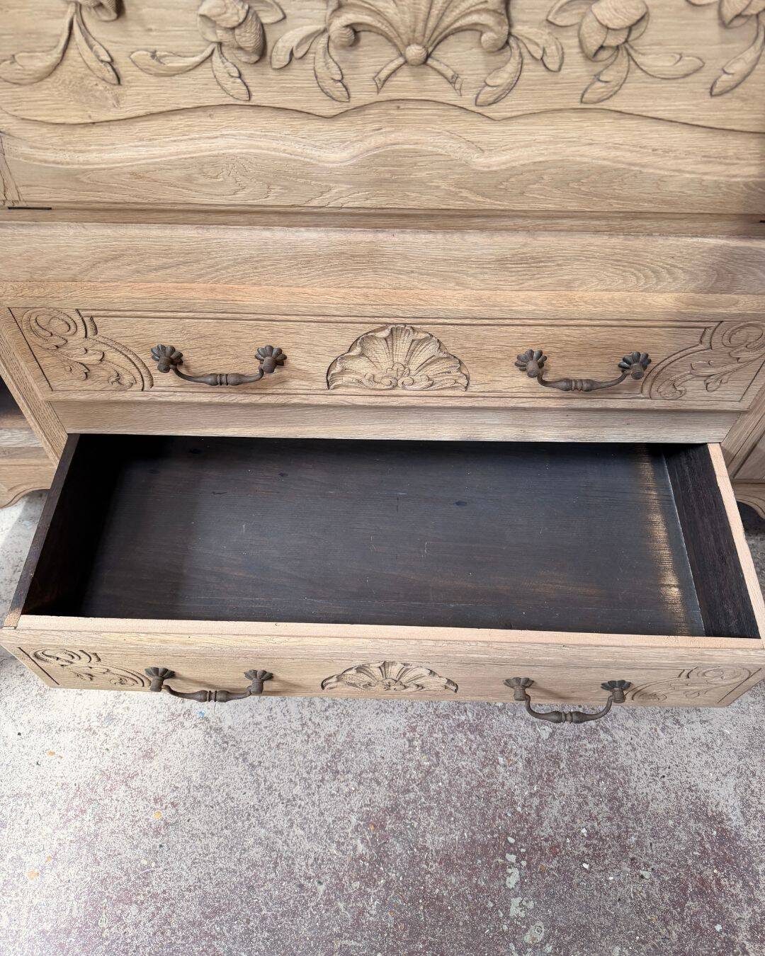 Lingère, armoire en chêne
