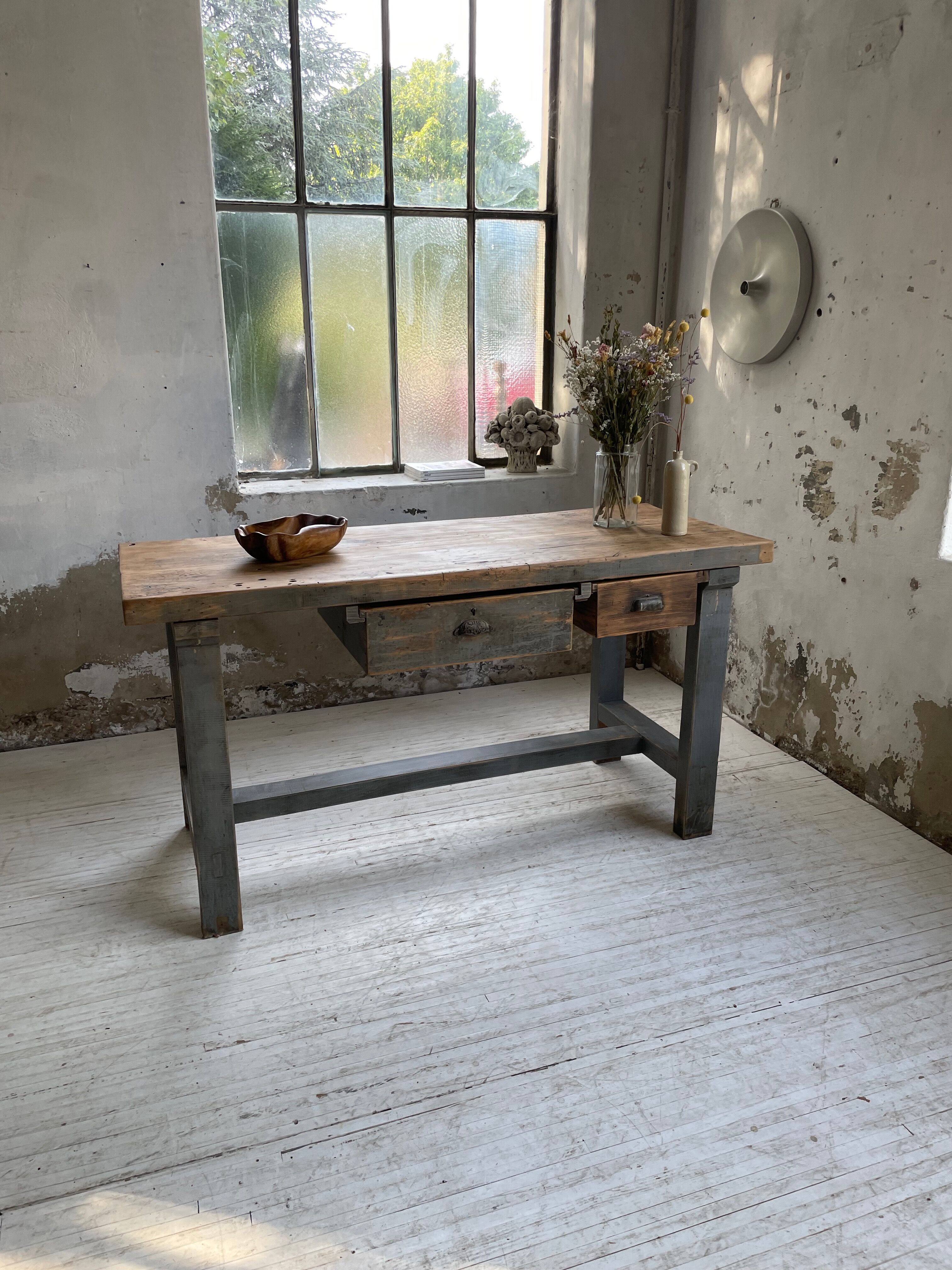 Established central island beech solid 170cm