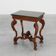 Napoleon III style Carved Walnut side table with Ardune top, France ca. 190
