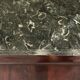 Commode XIXe Louis Philippe marbre sainte anne et noyer