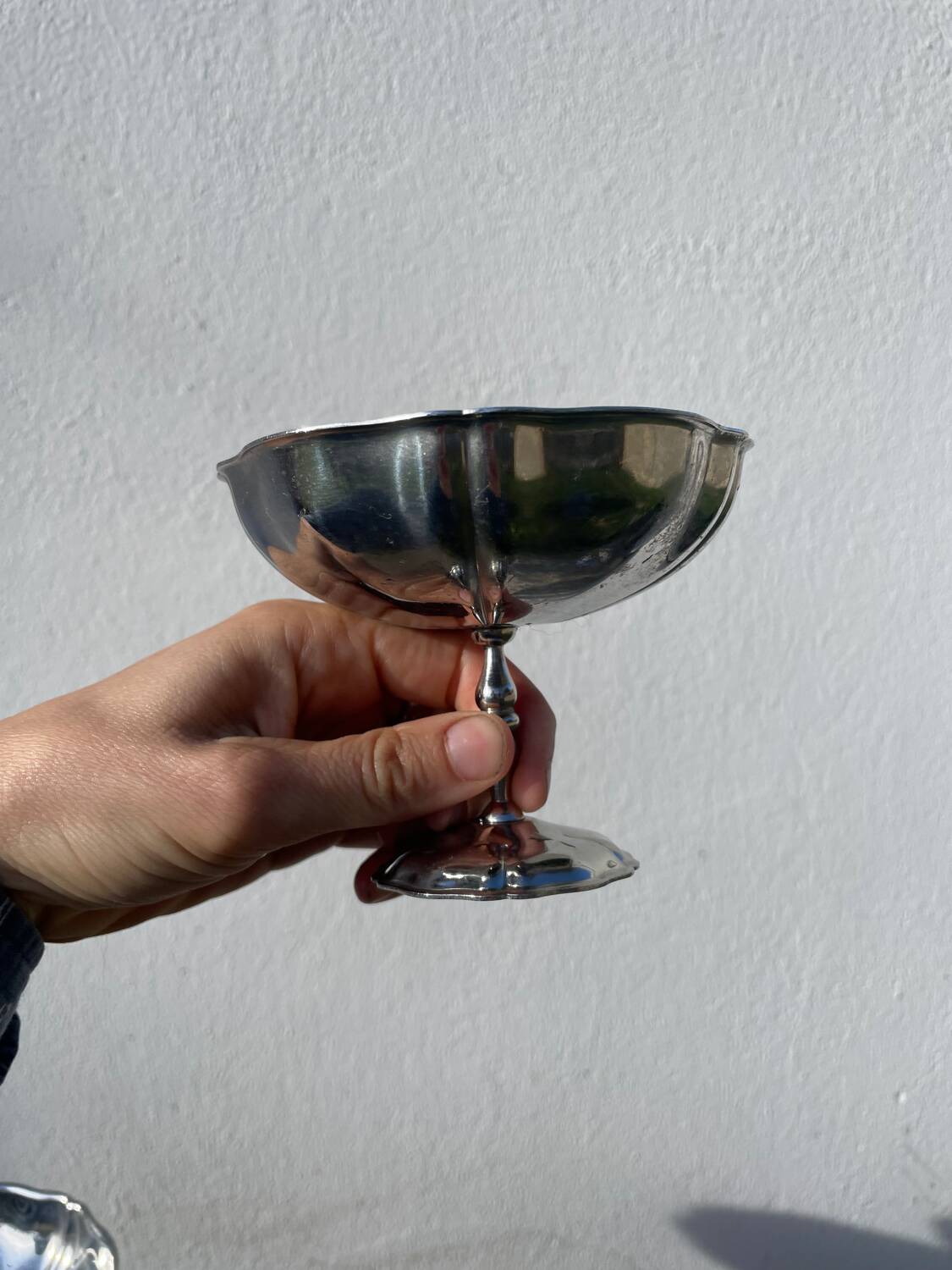 11 stainless steel cups / bowls 1970