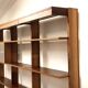 Bibliothèque scandinave "triple" en palissandre, Suède, 1960