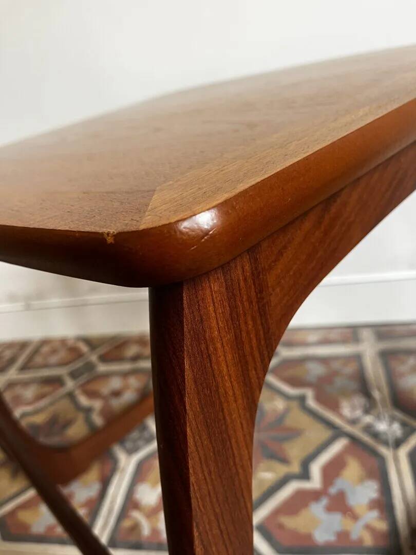 Teak nesting tables – Nathan Furniture, UK