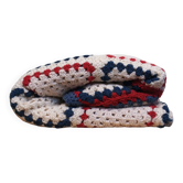 Plaid crochet vintage