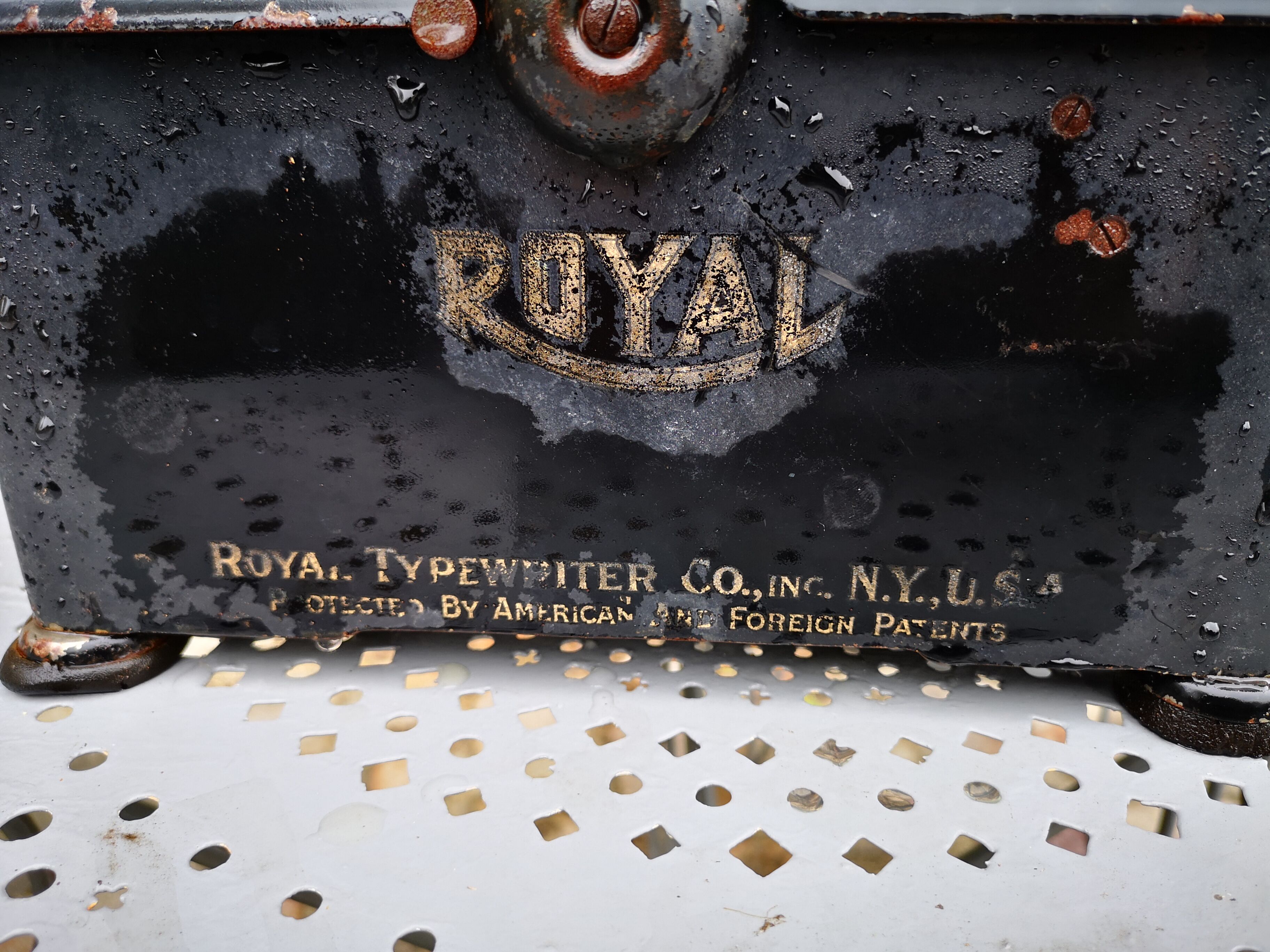 Royal typewriter 1900