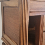 Walnut and green marble sideboard – Louis XVI style – Early 19th century