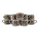 Vintage coffee service in earthenware - 1960s-70s