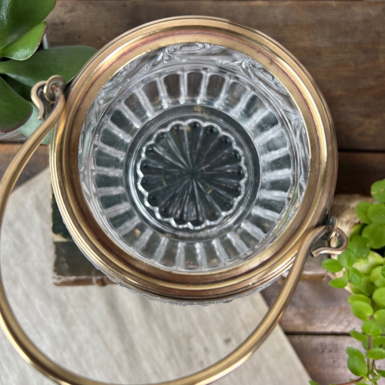 Baccarat crystal bucket