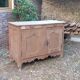 2-door, 2-drawer sideboard, old solid chestnut wood, raw wood