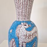 Ceramic lamp Fratelli Fanciullacci 1960