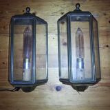 Two old sconces