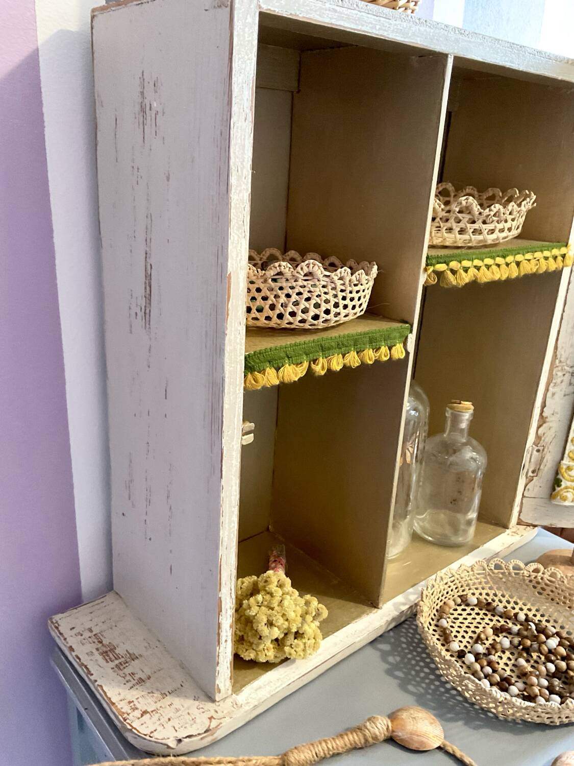 Art deco bathroom cabinet