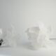 Labyrinth, Hazy, Artisan Table Lamp Light Sculpture, By Republiken