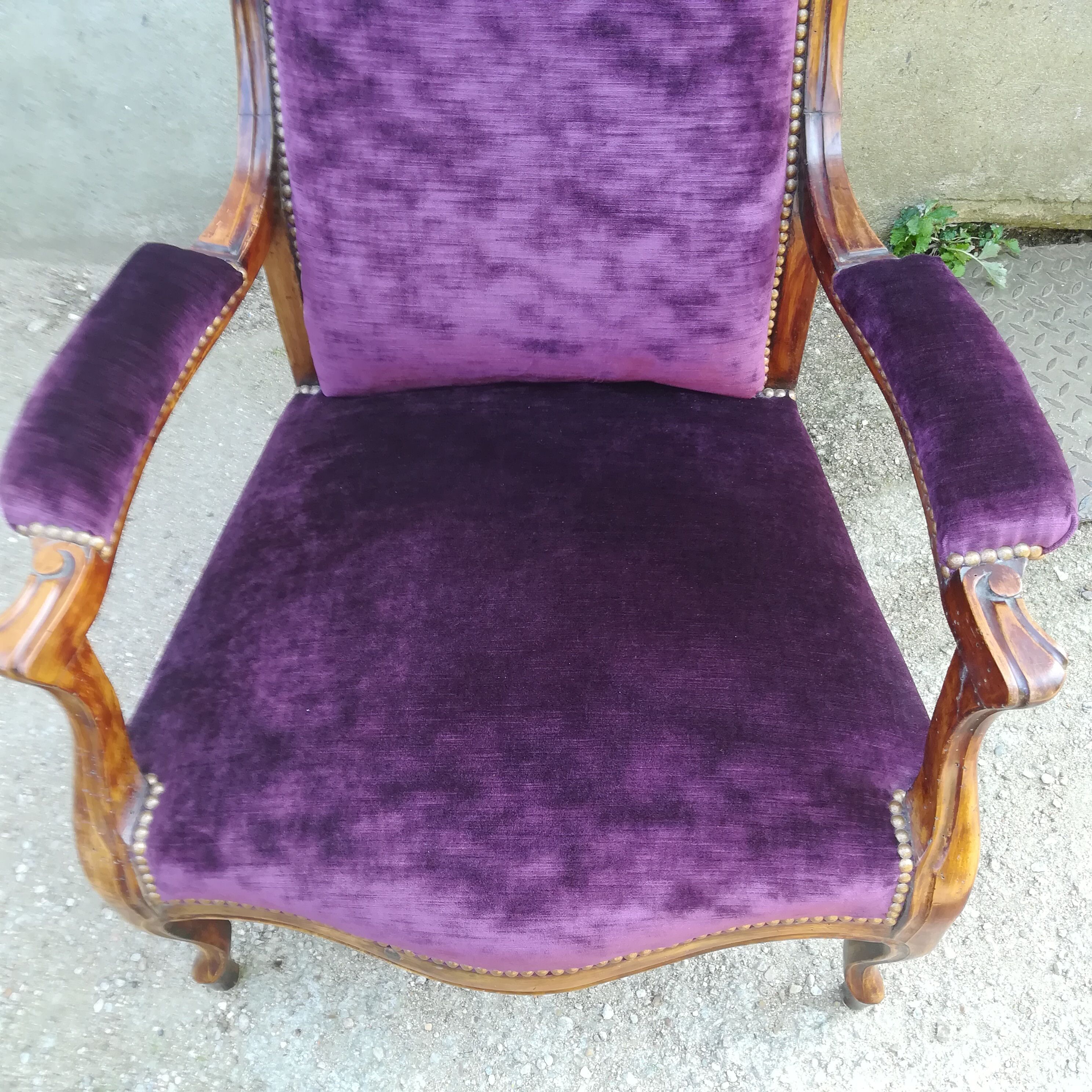 Classical armchair Voltaire