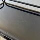 Desserte plexi noir années 70