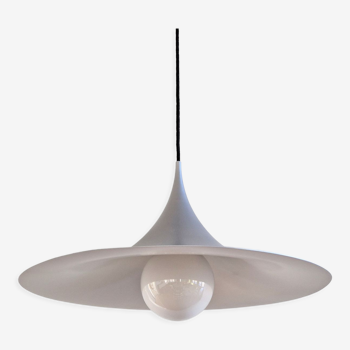Silver colored Semi pendant lamp by Bonderup & Torsten Thorup for F&M
