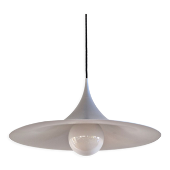 Silver colored Semi pendant lamp by Bonderup & Torsten Thorup for F&M