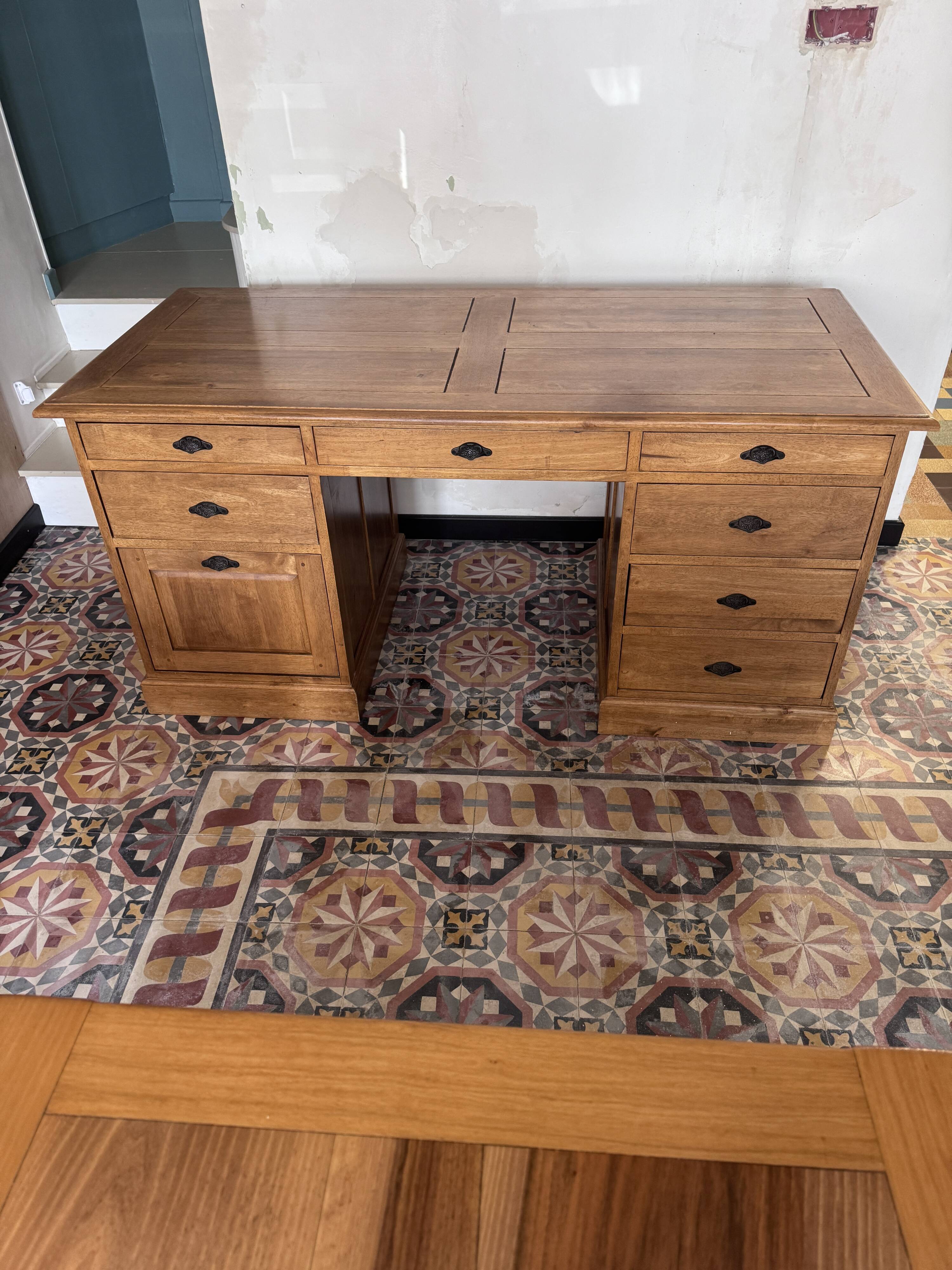 Bureau bois exotique