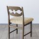 Henning Kjærnulf, Razor blade, dining chair (set of eight)