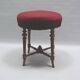 Antique stool / piano stool - upholstered, probably France - Napoleon III, circa 1880