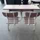 Vintage double school desk fully restored