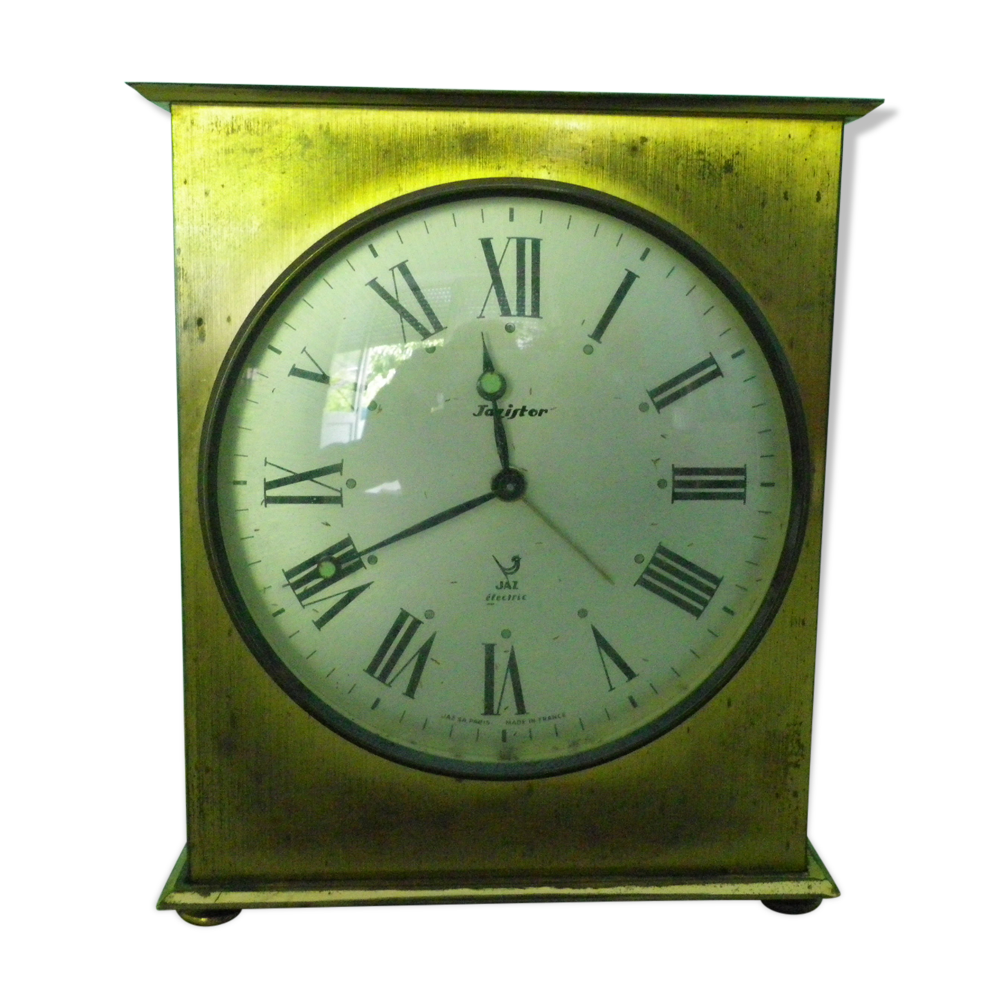 Pendulum officer Jaz Paris decoration, brass
