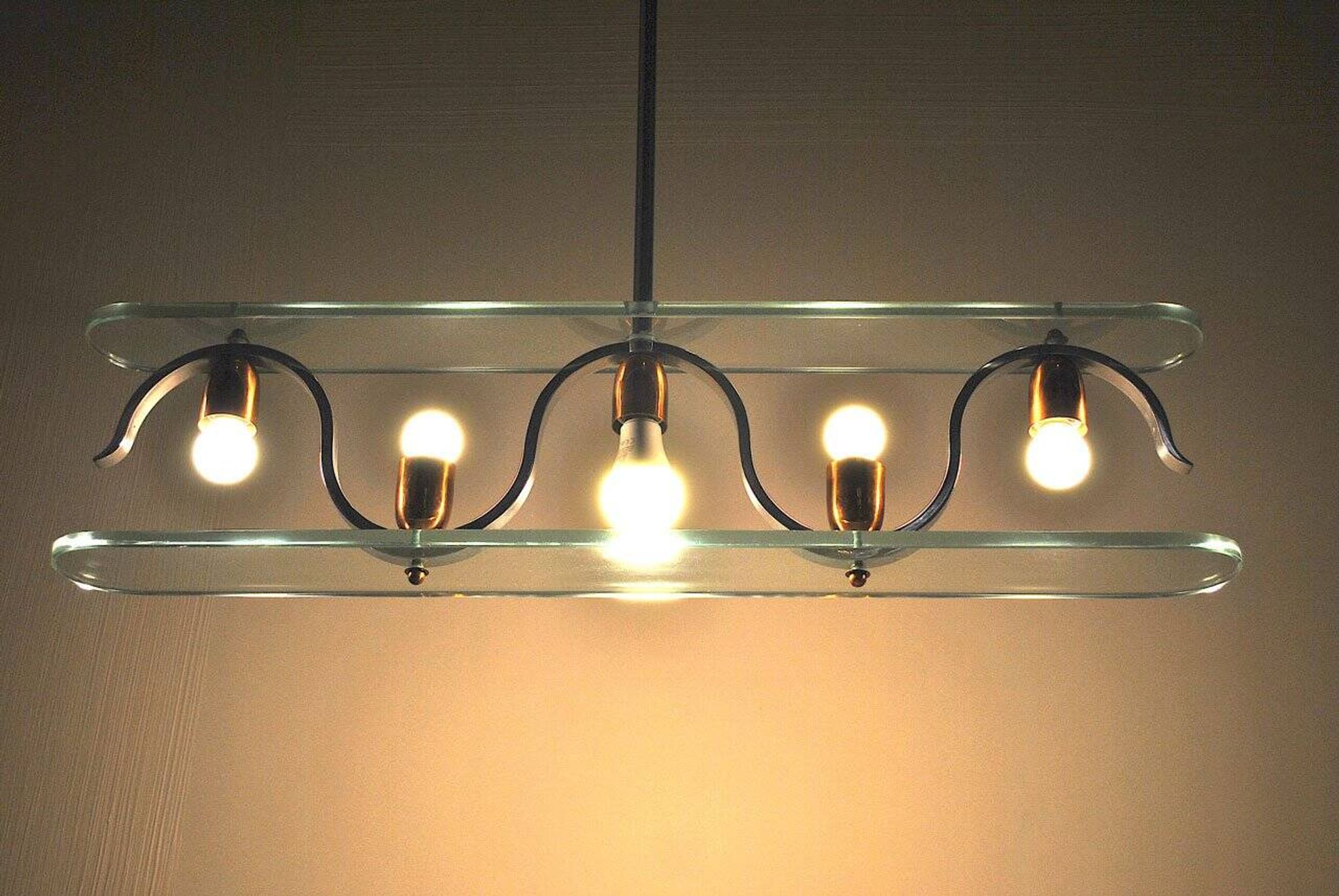 Suspension lamp, Italy, 1950s