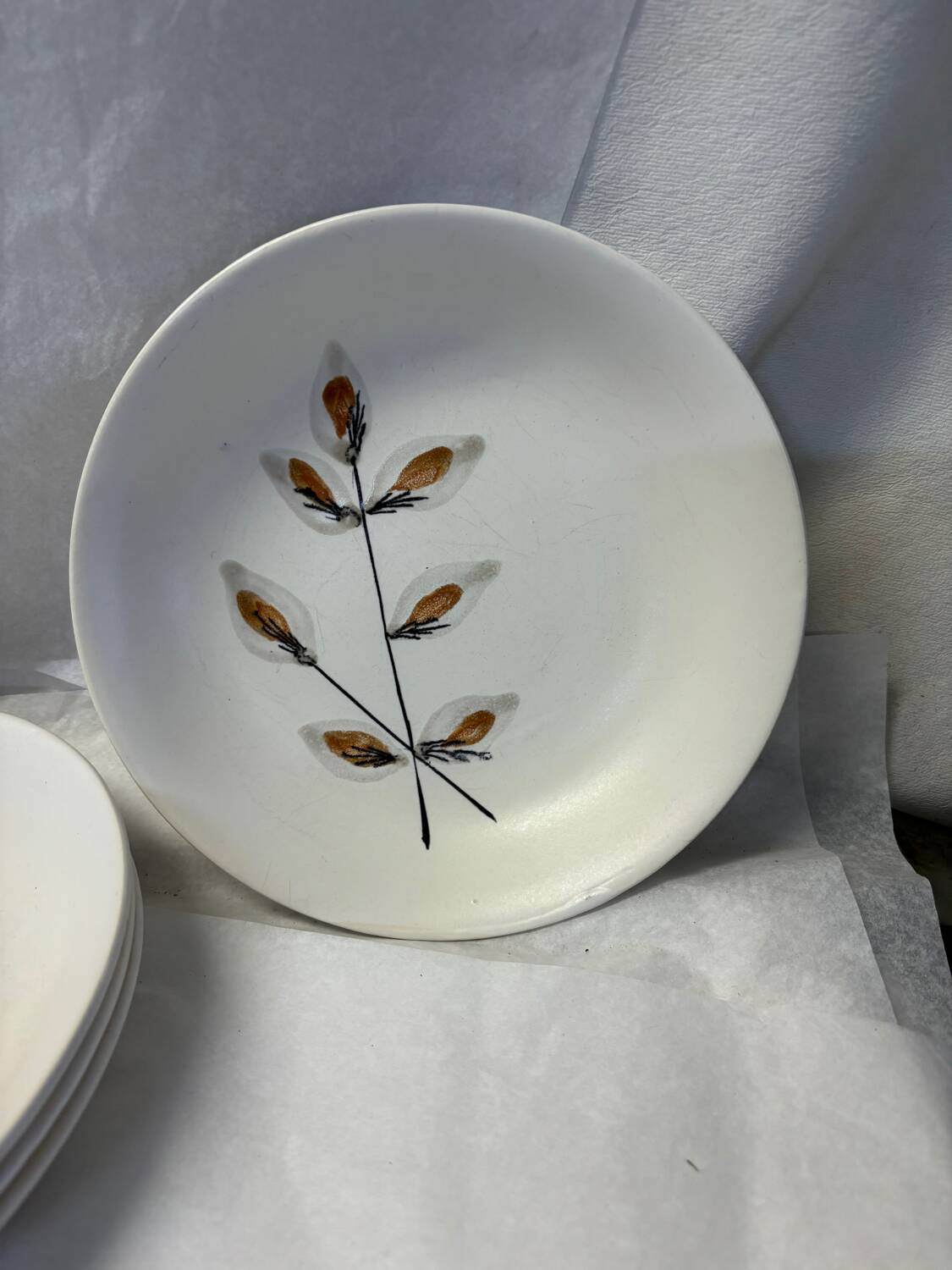 Set of 4 Niderviller plates