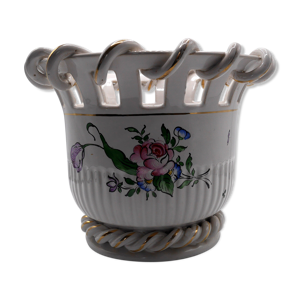 cache pot en faïence