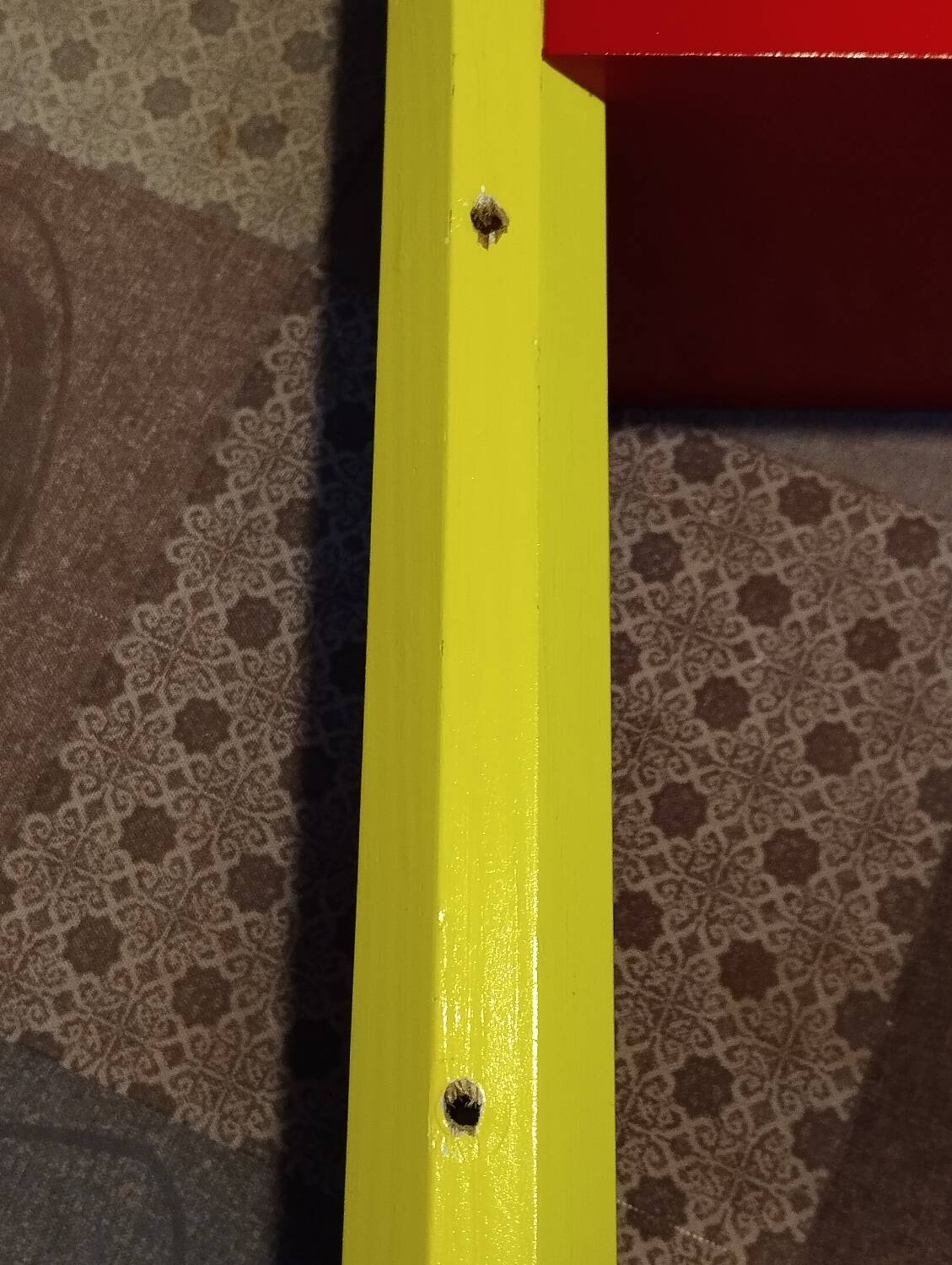 Pierre SALA style vintage pencil shelf