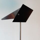 Black and metal adjustable floor lamp for Lyfa, 1960's
