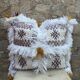 Berber kilim cushion cover: Moroccan wool cushion