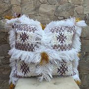 Berber kilim cushion cover: Moroccan wool cushion