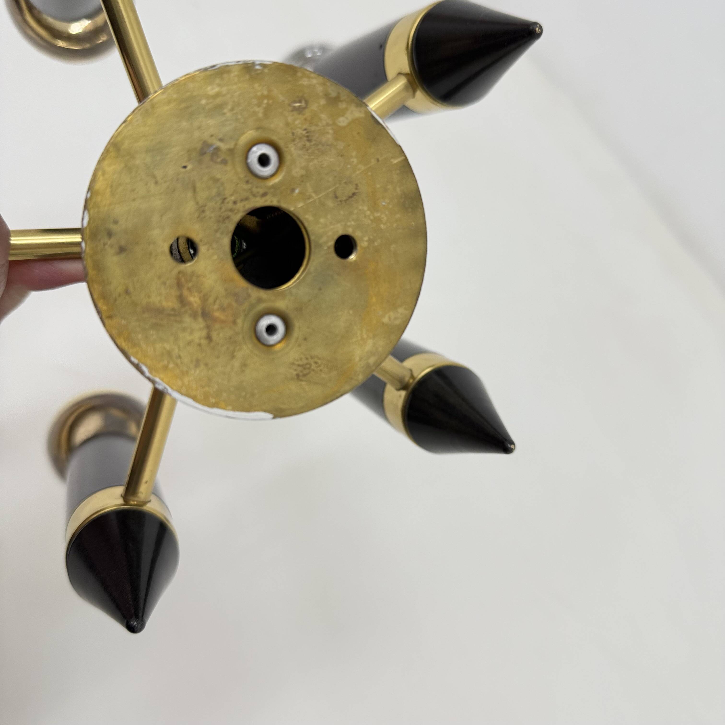 Plafonnier vintage Schmitz leuchten, Allemagne 1970