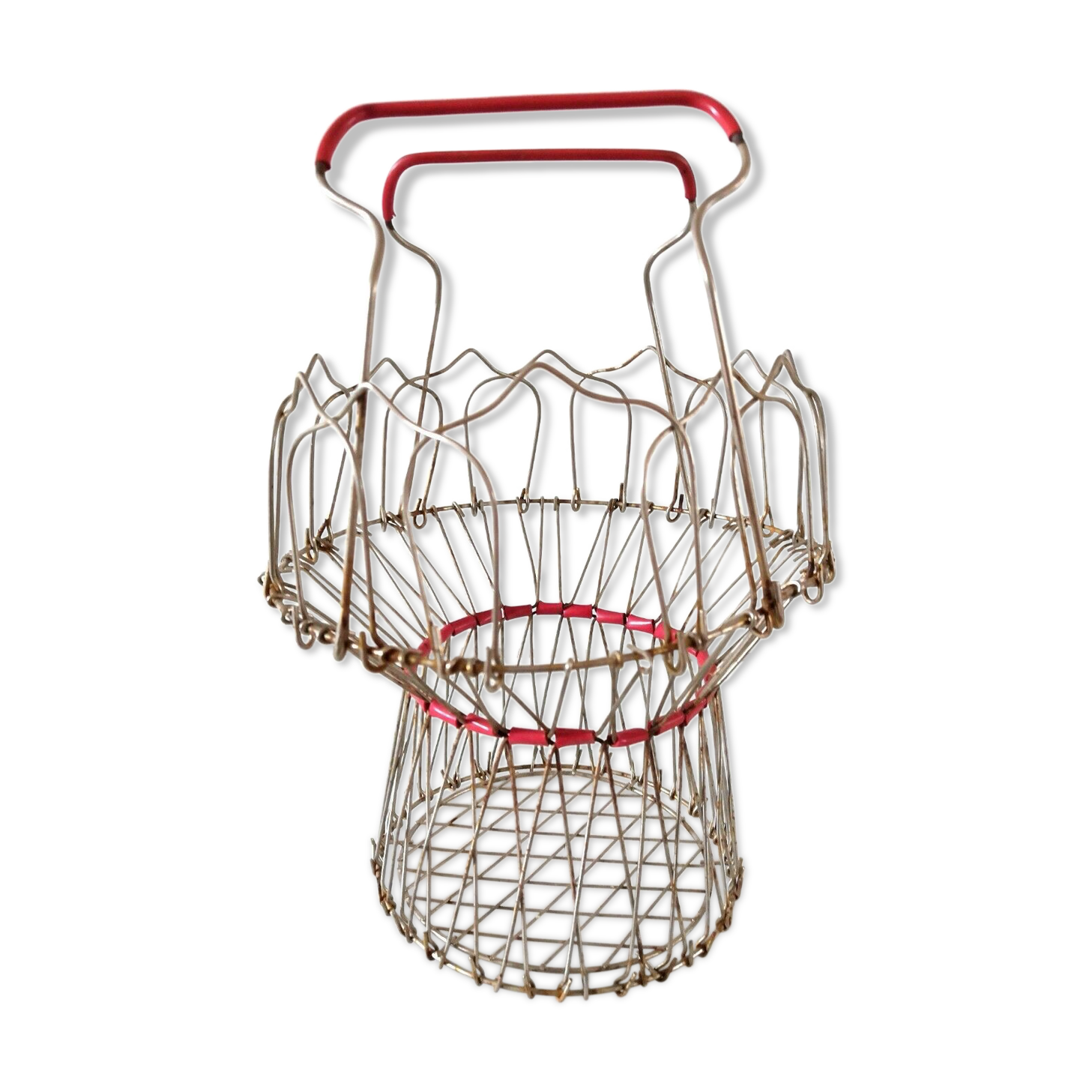 50s steel yarn salad pannier
